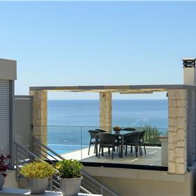 3 bedroom villa with pool & sea views, Agios Mathaios, sleeps 6